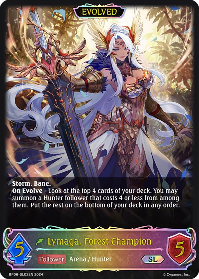 Lymaga, Forest Champion (Evolved) (SL)