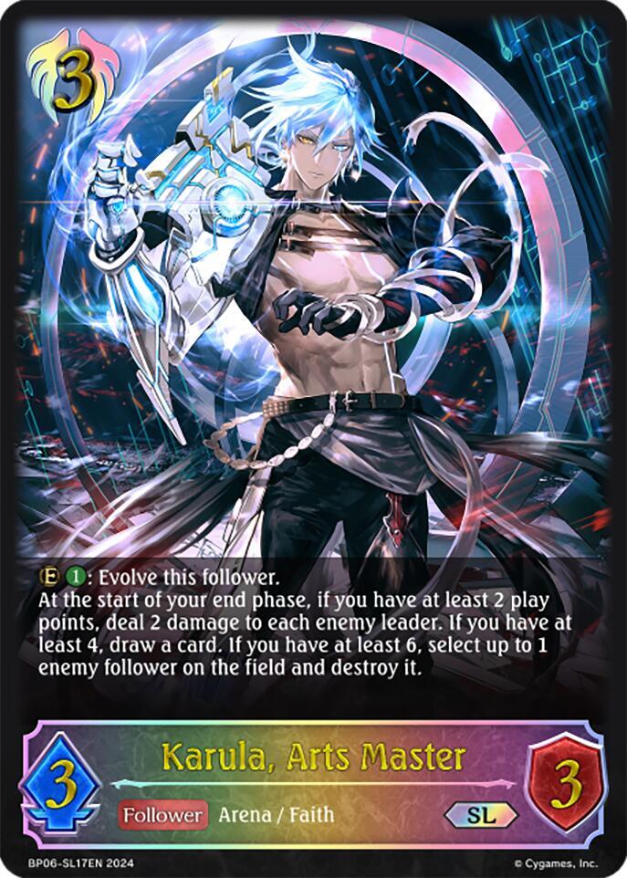 Karula, Arts Master (SL)