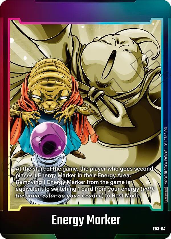Energy Marker (E03-04) - Fusion World Energy Markers - Dragon Ball
