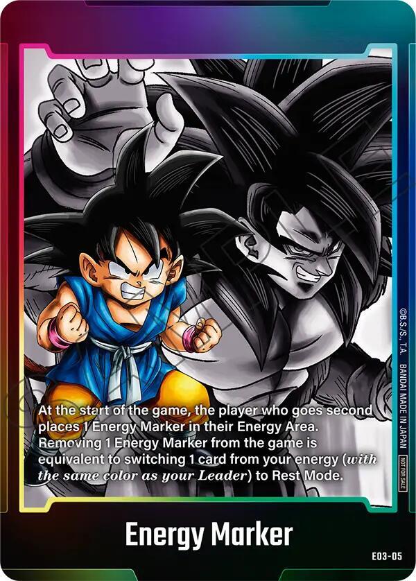 Energy Marker (E03-05) - Fusion World Energy Markers - Dragon Ball