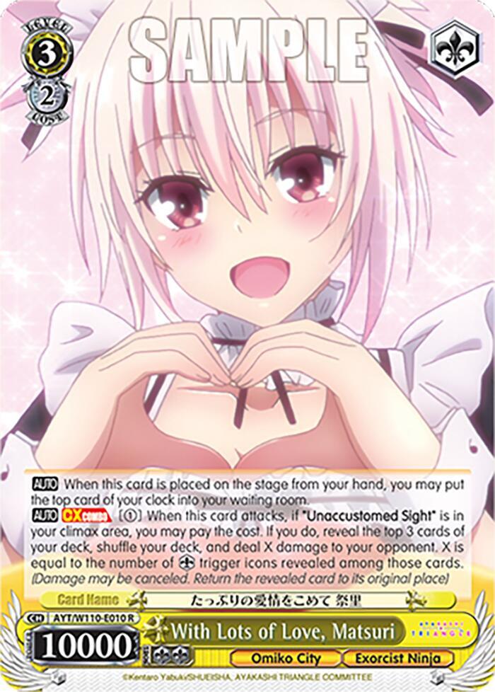 With Lots of Love, Matsuri