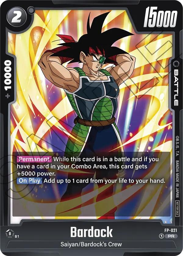 Bardock - FP-021 - Fusion World Promotion Cards and Packs - Dragon