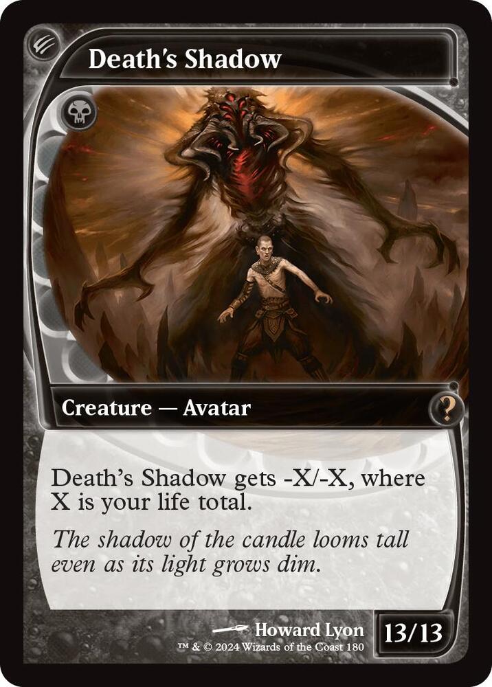 Death's Shadow (Future Sight) - Mystery Booster 2 - Magic: The
