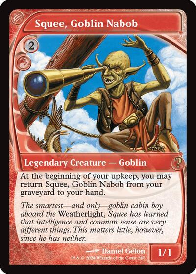 Squee, Goblin Nabob (Future Sight)