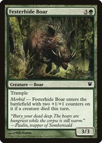 Festerhide Boar - Innistrad - Magic: The Gathering card