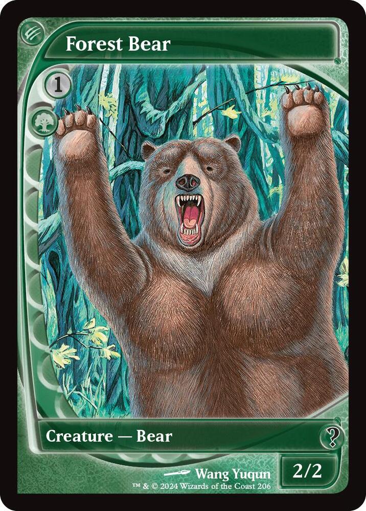Forest Bear (Future Sight) - Mystery Booster 2 - Magic: The