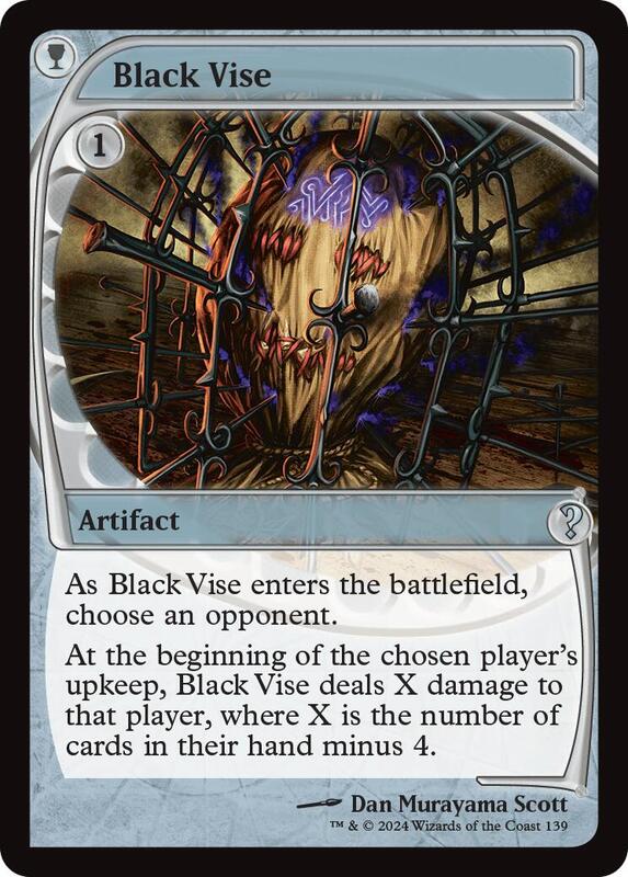Black Vise - Beta Edition - Magic: The Gathering - TCGplayer.com