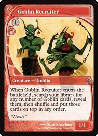 Goblin Recruiter (Future Sight) - Mystery Booster 2 - Magic: The Gathering card