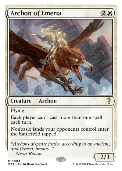 Archon of Emeria (White Border)