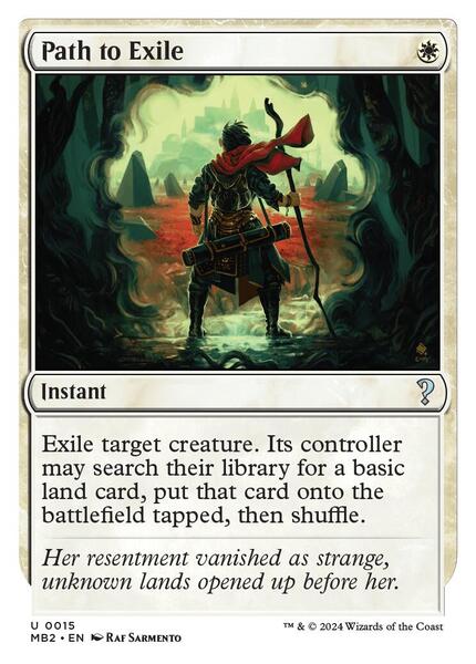mtg are gold bordered cards legal Wastescape Battlemage (Ripple Foil) [Modern Horizons 3] main image 1