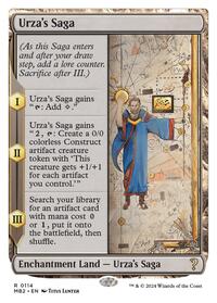 Urza's Saga (White Border) - Mystery Booster 2