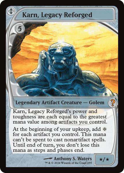 Karn, Legacy Reforged (Future Sight)
