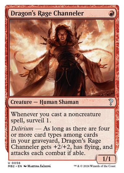 Dragon's Rage Channeler (White Border)