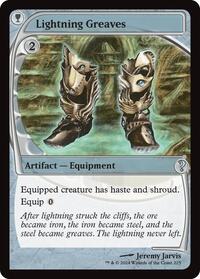 Lightning Greaves (Future Sight) (Foil)
