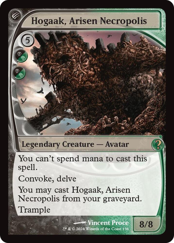Hogaak, Arisen Necropolis (Future Sight) - Mystery Booster 2