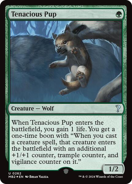 Tenacious Pup - Mystery Booster 2 - magic