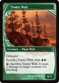 Tinder Wall (Future Sight) - Mystery Booster 2 - Magic: The Gathering card
