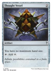 Thought Vessel (White Border) - Mystery Booster 2 - Magic: The Gathering card