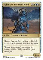 Sphinx of the Steel Wind (White Border) - Mystery Booster 2