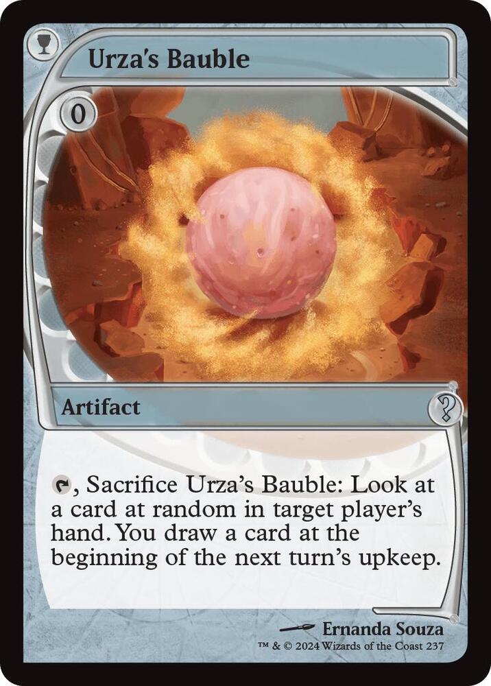 MTG ウルザのガラクタ FOIL Urza's Bauble 未来予知枠 英語 Urza's Bauble (Future Sight) - Mystery Booster 2 - Magic