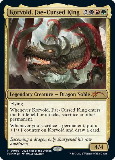 Korvold Fae Cursed King Year of the Dragon 2024