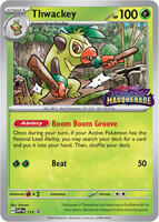 Thwackey [Prerelease Staff] #115 from Pokemon Promo set