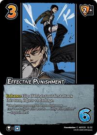 Effective Punishment