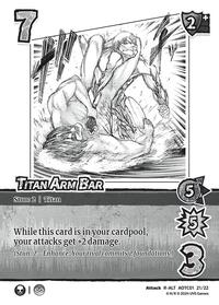 Titan Arm Bar (Alternate Art)