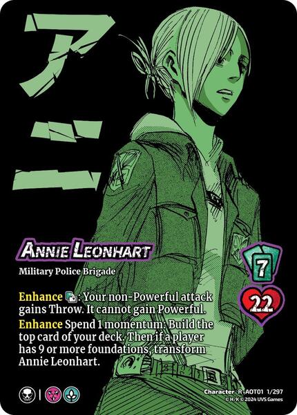 Annie Leonhart // Annie, Female Titan - Attack on Titan: Battle