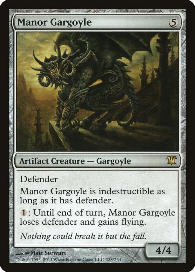 Manor Gargoyle - Innistrad - Magic: The Gathering - TCGplayer.com