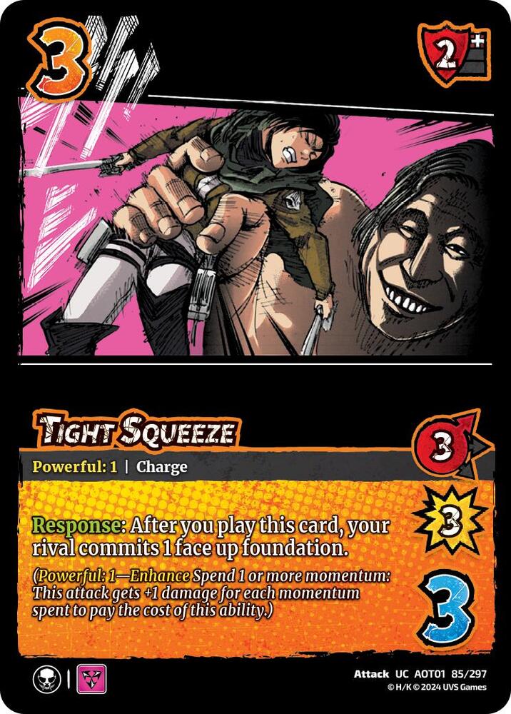 Tight Squeeze - Attack on Titan: Battle for Humanity - UniVersus