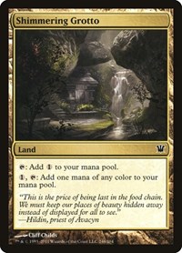 Shimmering Grotto - Innistrad - Magic: The Gathering card