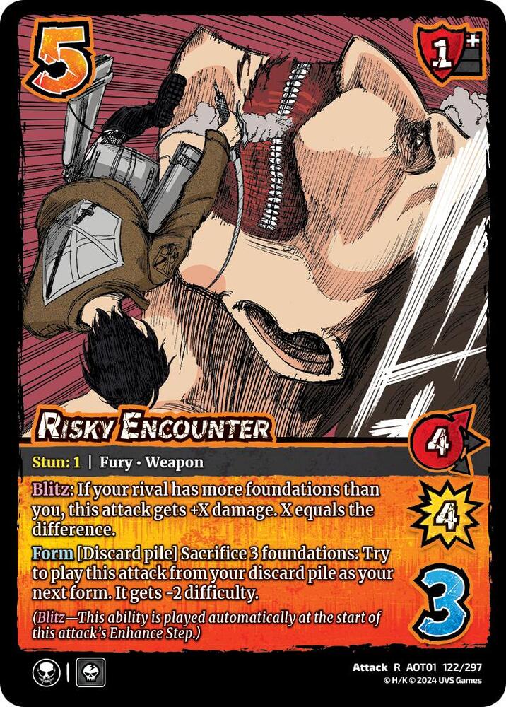 Risky Encounter - Attack on Titan: Battle for Humanity - UniVersus