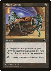 Mogg Cannon - Tempest - Magic: The Gathering card
