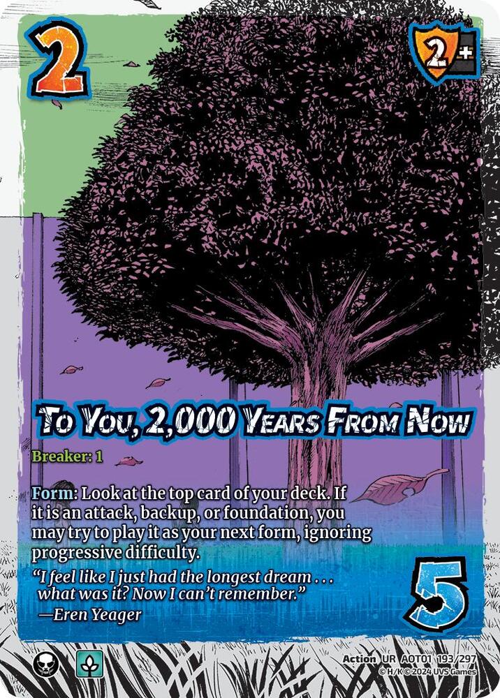 To You, 2,000 Years From Now - Attack on Titan: Battle for Humanity