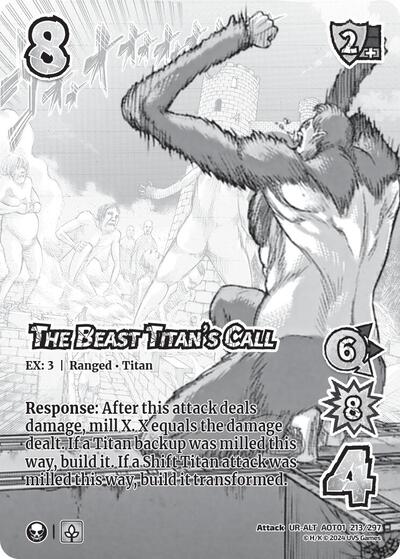 The Beast Titan's Call (Alternate Art)