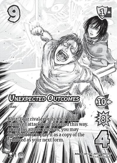 Unexpected Outcomes (Alternate Art)