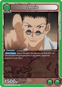 Leorio (090) (UE02ST: HUNTER X HUNTER Starter Deck)