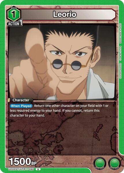 Leorio (090) - UE02ST: HUNTER X HUNTER Starter Deck - Union Arena