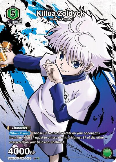 Killua Zoldyck (106) (SR*) card