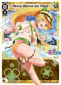 Akino, Bound for Hope
