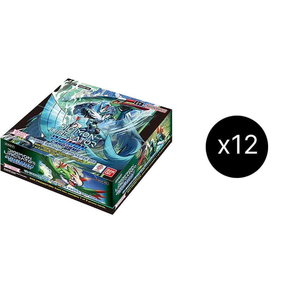 【未開封】デジモンカードゲームDIGIMON LIBERATOR 3BOX Digimon LIBERATOR Booster Box Case - Digimon LIBERATOR - Digimon