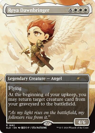 Reya Dawnbringer Rainbow Foil