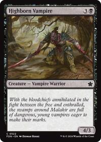 Highborn Vampire - Foundations - Magic: The Gathering card