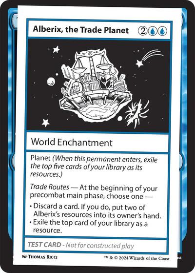 Alberix the Trade Planet