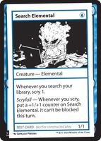 Search Elemental - Mystery Booster 2 Playtest Cards - Magic: The