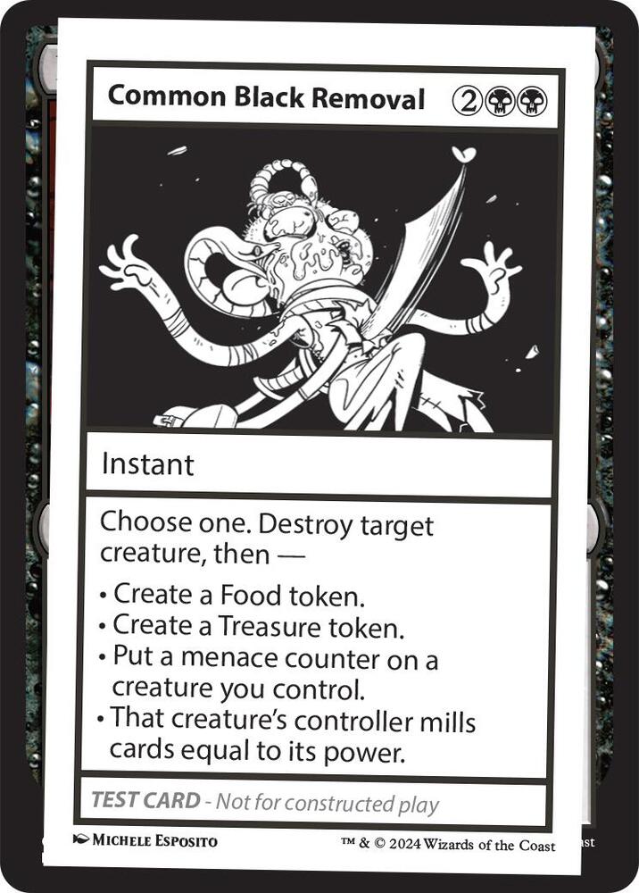 Common Black Removal - Mystery Booster 2 Playtest Cards - Magic: The  Gathering