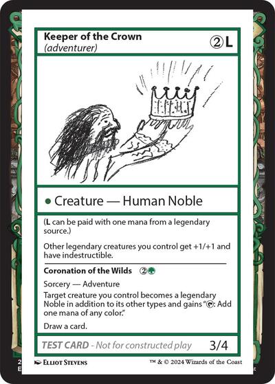 Keeper of the Crown adventurer