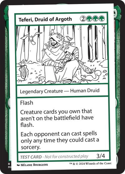 Teferi Druid of Argoth