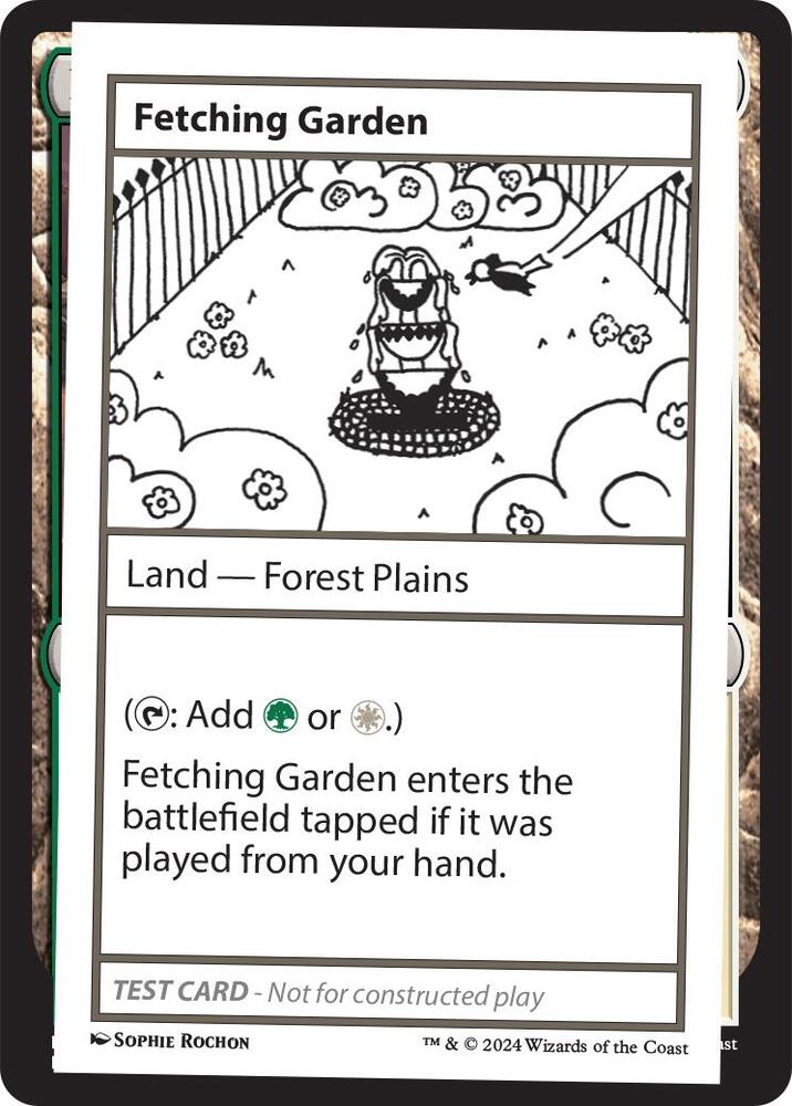 Fetching Garden - Mystery Booster 2 Playtest Cards - Magic: The